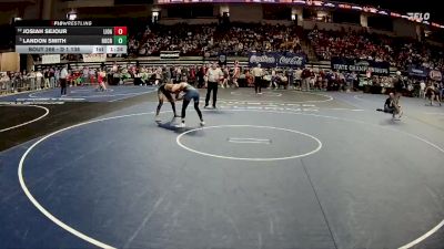 D 1 138 lbs Champ. Round 2 - Landon Smith, Holy Cross vs Josiah Sejour, Live Oak