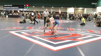 106 lbs Round Of 32 - Liam Myles, NC vs Branden Eisenhour, PA