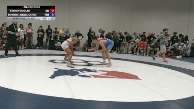 71 kg Cons. Rd Of 32 - Steven Robles, Aces Wrestling Academy vs Dominic Angelicchio, Pennsylvania