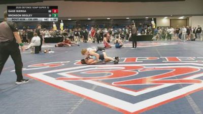 138 lbs Round Of 32 - Gage Bjerga, MN vs Bronson Begley, OH