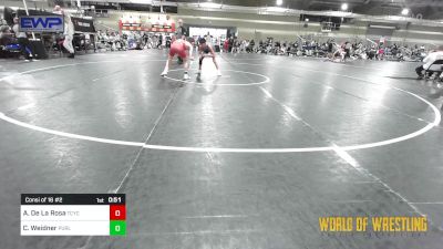 89 lbs Consi Of 16 #2 - Alejandro De La Rosa, Tuscon Cyclones vs Carl Weidner, Purler Wrestling