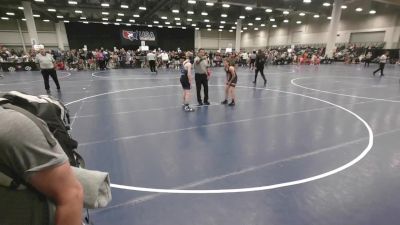 98 lbs 3rd Place Match - Nixen Thiele, MTC - MANTANONA TRAINING CENTER vs Logan Crandall, Evansville Wrestling Club