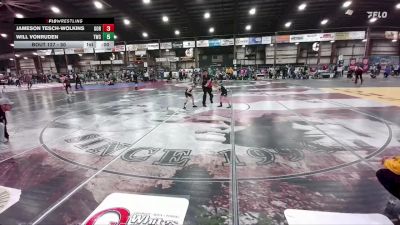 45 lbs Cons. Round 2 - Ryker Colwell, Gordon/Rushville vs Weston Henderson, Peak