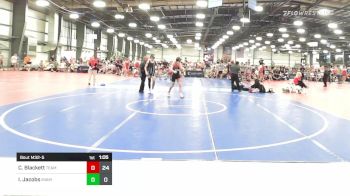 132 lbs Rr Rnd 2 - Cooper Blackett, Team Utah Zion vs Issacc Jacobs, Miami Elite