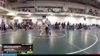 67 lbs Cons. Round 4 - Jackson Bell, Intense Wrestling Club vs Waylon Ellingwood, Normonco Wrestling Club