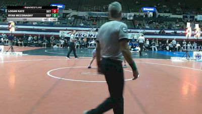126 lbs Quarters & Wb (16 Team) - Logan Katz, Battlefield vs Ryan Mcconaghy, West Deptford