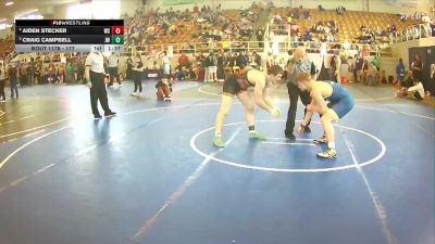 177 lbs 1st Place Match - Aiden Stecker, Jv Warriors vs Craig Campbell, Jv Warriors