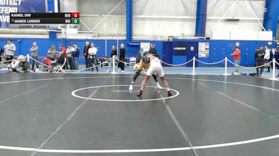149 lbs Champ. Round 2 - Kamel Dib, Bridgewater State vs James Linder, Western New England