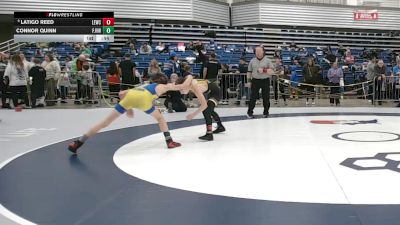 86 lbs Cons. Sub-quarters - Latigo Reed, Legacy Elite Wrestling Club vs Connor Quinn, FH Jr Vikings Wrestling Club