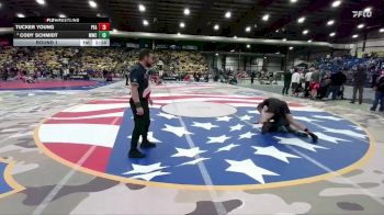 157 lbs Round 1 - Cody Schmidt, Mandan Wrestling Club vs Tucker Young, Peak