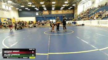 215 lbs Semis & Wb (16 Team) - Anthony Wright, Greasers vs Killian Lonergan, Black Hive