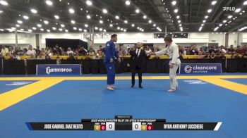 Ryan Anthony Lucchese vs Jose Gabriel Diaz Resto 2025 World Master IBJJF Jiu-Jitsu Championship