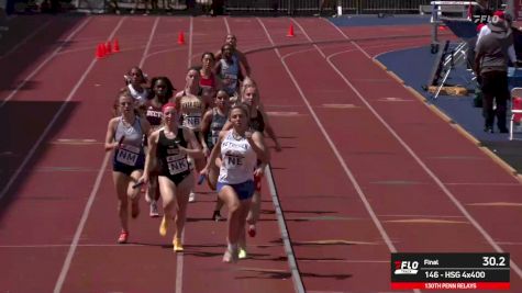 Watch High School Girls 4x400 Relay Prelims (Event 146) At 2026 Penn Relays