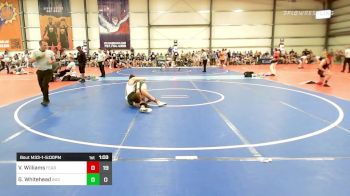 132 lbs Rr Rnd 1 - Vance Williams, Fear The Beard vs Gavyn Whitehead, Indiana Outlaws Select