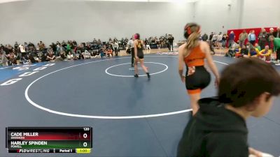 120 lbs Cons. Round 1 - Harley Spinden, Powell vs Cade Miller, Shoshoni