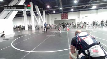 50 lbs Round Of 32 - Jett Taylor, Unattached vs Nathius Chavez, Madera WC
