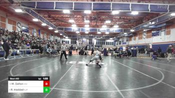 190 lbs 5th Place - Mateus Dalton, Xaverian vs Rani Haddad, Saint John's Prep