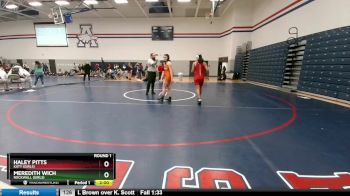 132 lbs Round 1 - Haley Pitts, Katy (Girls) vs Meredith Wich, Rockwall (Girls)