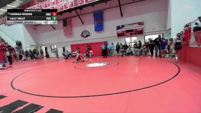 JH 117 lbs Champ. Round 2 - Lilly Kelly, PERRY vs Hannah Woods, DUNCAN