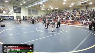 138 lbs Cons. Round 5 - Gavvin Stephens, Huntington Beach vs Landon Hernandez, Santiago