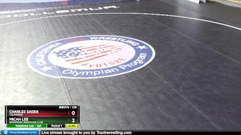 120 lbs Cons. Round 3 - Micah Lee, Berserker Wrestling Club vs Charles Sadek, California