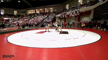 235 lbs Quarterfinal - Zaleah Nugent, Shawnee High School Girls vs Danica Sparks, Jay HS