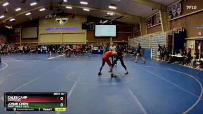 149 lbs Cons. Round 2 - Jonah Chew, Embry-Riddle (Ariz.) vs Caleb Camp, Unattached