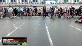 76 lbs Round 2 (6 Team) - Owen Swindell, Killer Elite vs Ephraim Blackwelder, Finger Lakes Elite
