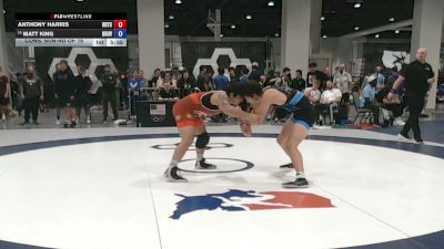 92 kg Cons. Sub-rd Of 16 - Anthony Harris, Oklahoma Regional Training Center vs Matt King, Brunson UVRTC
