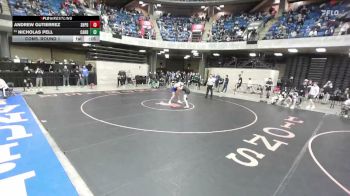 175 lbs Cons. Round 1 - Nicholas Pell, Oak Forest vs Andrew Gutierrez, Orland Park (Sandburg)