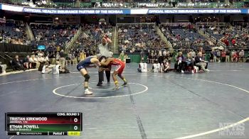 2A 150 lbs Cons. Round 3 - Tristan Kirkwood, Andrews, T.W. vs Ethan Powell, South Granville