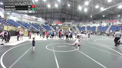 88 lbs Rr Rnd 3 - Isaiah Baca, New Mexico Bad Boyz vs Mason Huitt, No Escape Wrestling