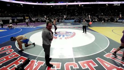 I-215 lbs Quarterfinal - Devin Downes, Plainedge vs Zach Pettitt, Carthage