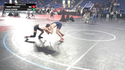 120 lbs Round Of 16 - Henry Wallace, Winchester vs Lucas Copper, Central Catholic