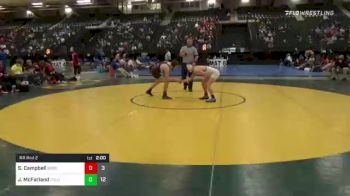 132 lbs Rr Rnd 2 - Schylar Campbell, Broken Bow High School vs Jaden McFarland, Columbus