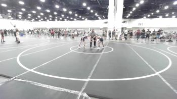 61 lbs Round Of 16 - Kash DeZonia, Ateam vs Javier Sanchez III, Southwest Stallions WC