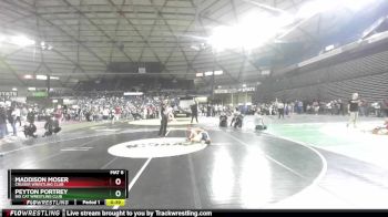 78 lbs Cons. Semi - Maddison Moser, Cruiser Wrestling Club vs Peyton Portrey, Big Cat Wrestling Club