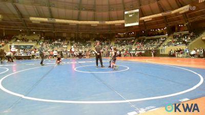 46 lbs Consi Of 16 #1 - Charles Ross, Norman Grappling Club vs Bracken Parr, Blackwell Wrestling Club