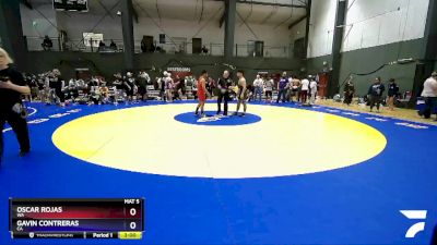 138 lbs Cons. Round 2 - Oscar Rojas, WA vs Gavin Contreras, CA