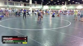 170 lbs Placement Matches (16 Team) - William Muniz, FCA Empowered Blue vs Adrian Lopez, Diamond Fish