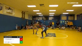 113 lbs Consi Of 32 #2 - David Corret-Jer, Orange And Blue Gators vs Justin Zerbinati, Golden Bears Wrestling Club