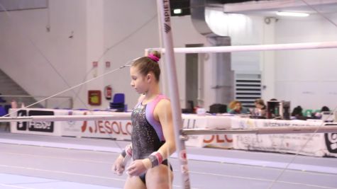 Ragan Smith (USA) Second Half On Bars, Training Day 1 - 2018 City of Jesolo Trophy