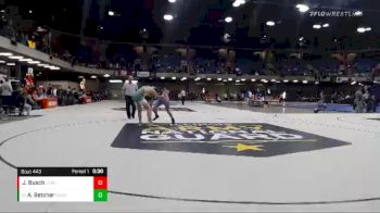 195 lbs Cons. Round 1 - Aaron Betcher, Geneseo vs James Busch, Jersey