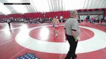 14U Boys - 110 lbs 1st Place Match - Brendan Henderson, LaCrosse Area Wrestlers vs Edward Goral, Wisconsin