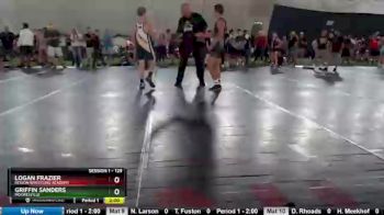 129 lbs Prelim - Griffin Sanders, Mooresville vs Logan Frazier, Region Wrestling Academy