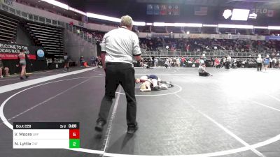 115 lbs Consi Of 8 #1 - Jaxon Morgan, North Desoto Wrestling Academy vs Matthew Pishotta, Florida National Team