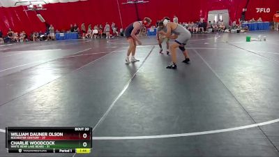 190 lbs Semis & Wb (16 Team) - William Dauner Olson, Rochester Century vs Charlie Woodcock, White Bear Lake Bears