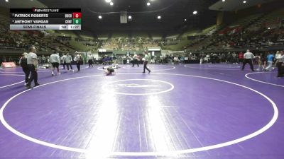 177 lbs Semifinal - Patrick Roberts, Buchanan vs Anthony Vargas, Central