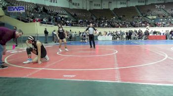 130 lbs Consi Of 16 #2 - Macy Farrow, Cashion Wrestling Club vs Valeria Matos-Leal, Broken Arrow Girls Junior High