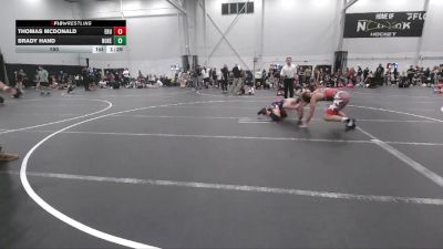150 lbs Round 3 (6 Team) - Brady Hand, Noke Wrestling RTC vs Thomas Mcdonald, Este Built Underground